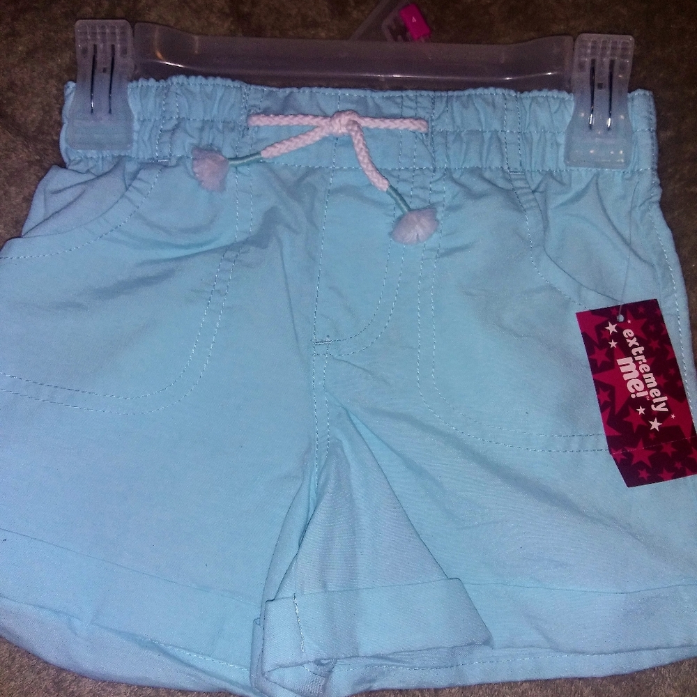 Girls Shorts with Tie (Size:4)